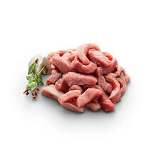 Rohes Schweinegeschnetzeltes von WestFood.